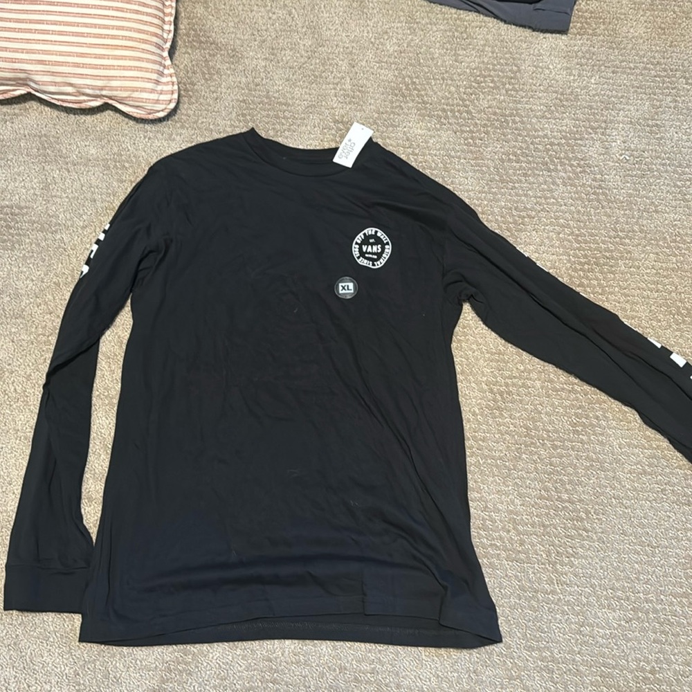 Long sleeve black shirt